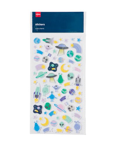 stickervel 3D space
