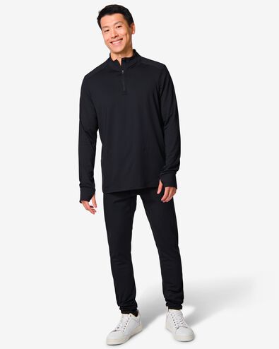 heren sportlegging zwart