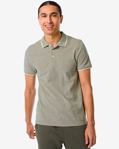 herenpolo  groen