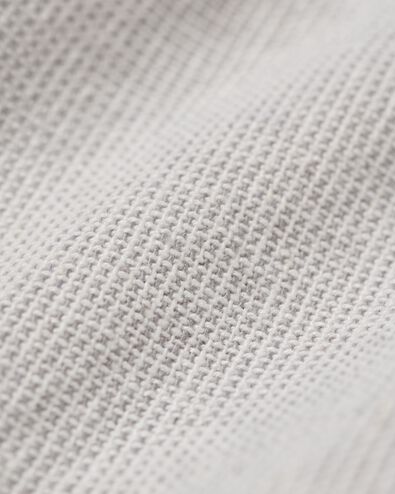 tafelkleed grijs chambray katoen &Oslash;180cm