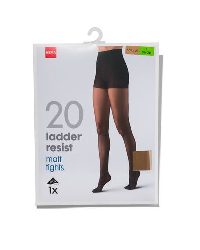 panty ladder resist 20denier naturel naturel