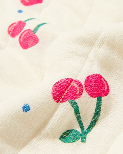 babyvest gewatteerd ecru
