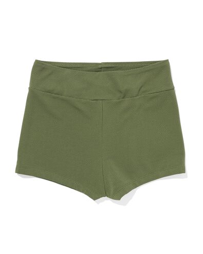 dames zwemshort/short legergroen