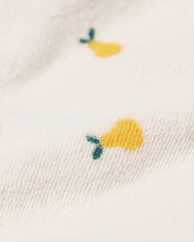 newborn kledingset broek en shirt met peren ecru