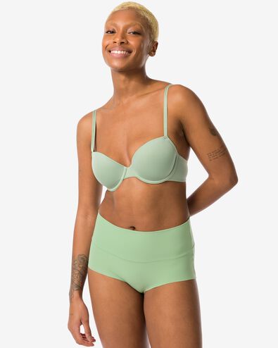 damesslip met hoge taille ultimate comfort groen