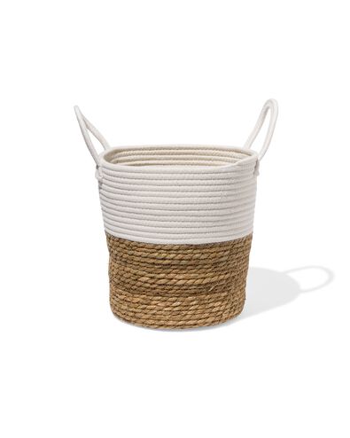 mand &Oslash;28x28 naturel/wit