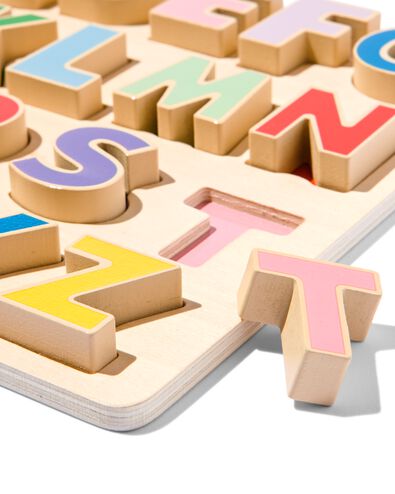 inlegpuzzel letters hout 22x29.4