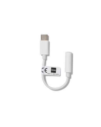 USB-C naar 3.5mm jack adapter