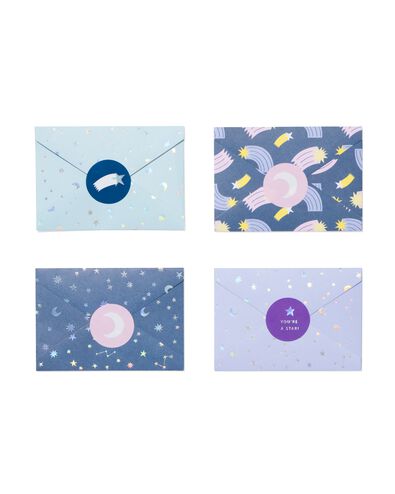mini envelopbriefjes - 12 stuks