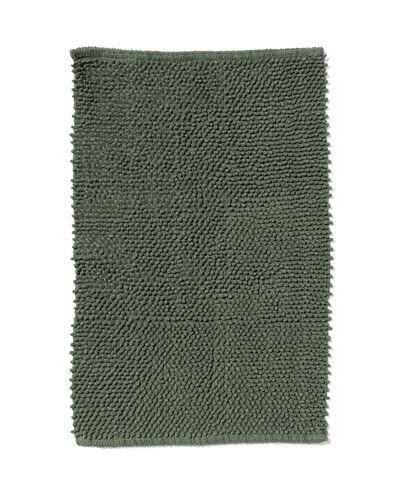 badmat 50x80 chenille groen