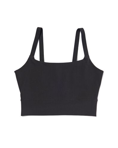 niet voorgevormde top zonder beugel ultimate comfort zwart