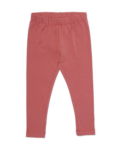 kinder legging biologisch katoen roze