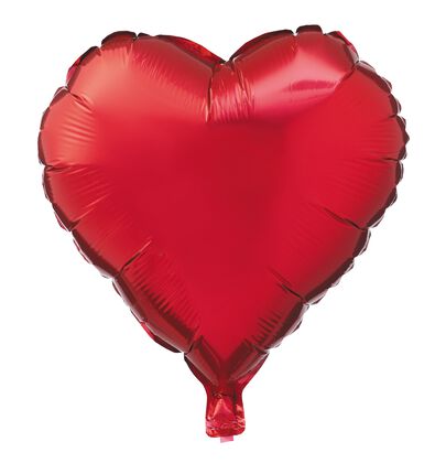folieballon hart 16 cm