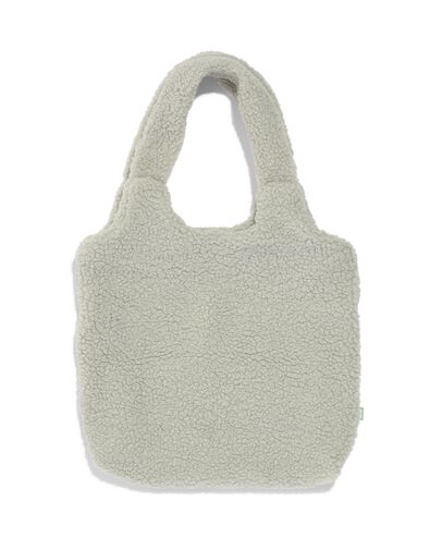 tas teddy grijs