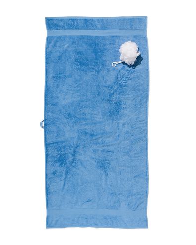 handdoek 70x140 zware kwaliteit - middenblauw