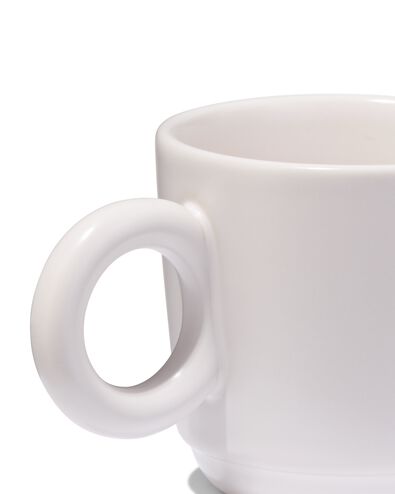 aardewerk mok 280ml letter V