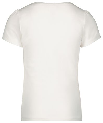 kinder t-shirts - 2 stuks wit