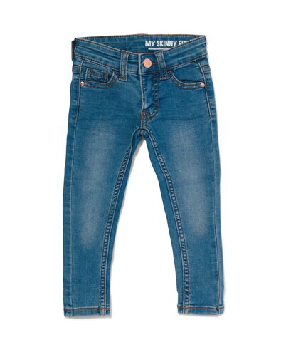 kinder jeans skinny fit middenblauw