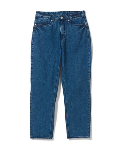 dames jeans straight fit middenblauw