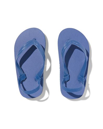 kinder teenslippers blauw