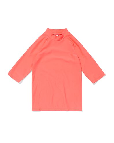 kinder UV zwemshirt met UPF50 koraal
