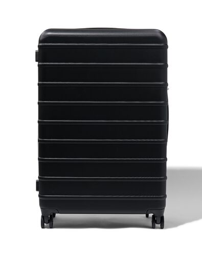 koffer ABS 51x28x76 zwart met TSA slot