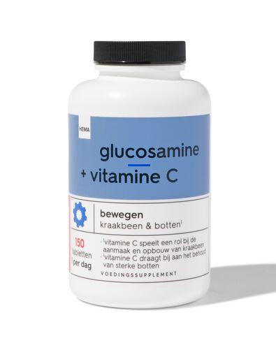 glucosamine + vitamine C - 150 stuks