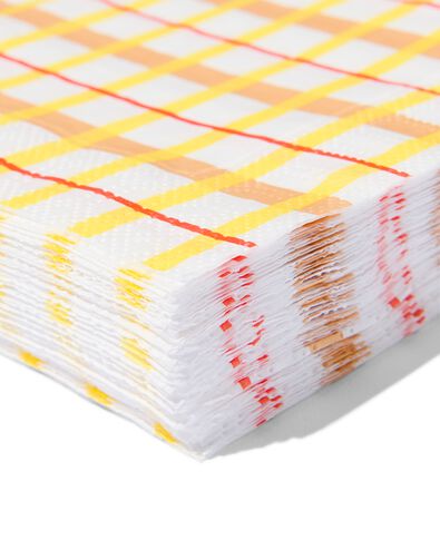 papieren servetten 24x24 ruiten - 20 stuks