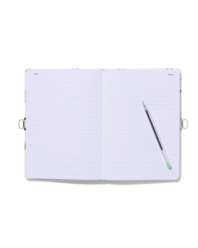 dagboek met slot 21.8x15.5