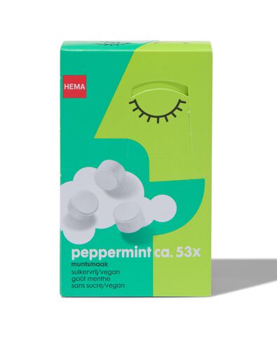 suikervrije pastilles peppermint - 53 stuks