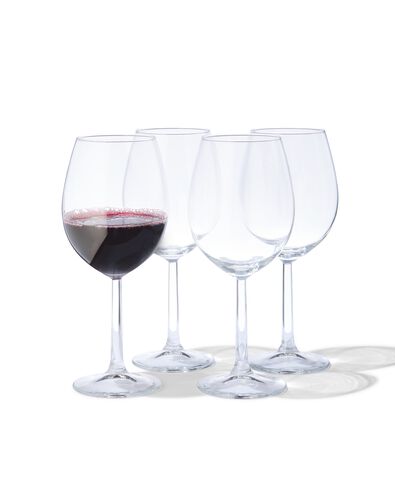rodewijnglazen 430ml - 4 stuks