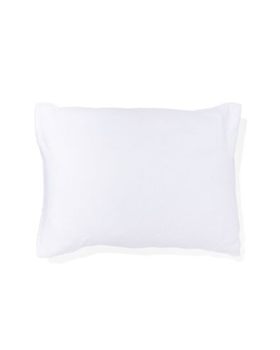 kinderkussensloop 50x60 molton wit