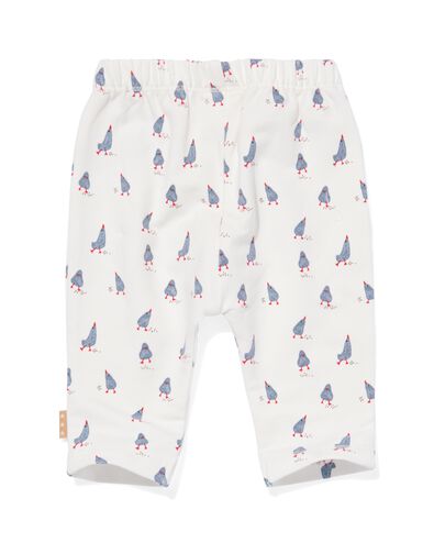 newborn sweatbroek  ecru