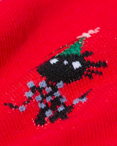 Siepie damessokken met katoen rood