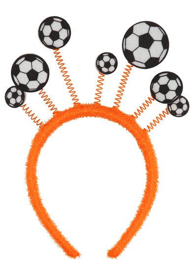 diadeem voetbal oranje