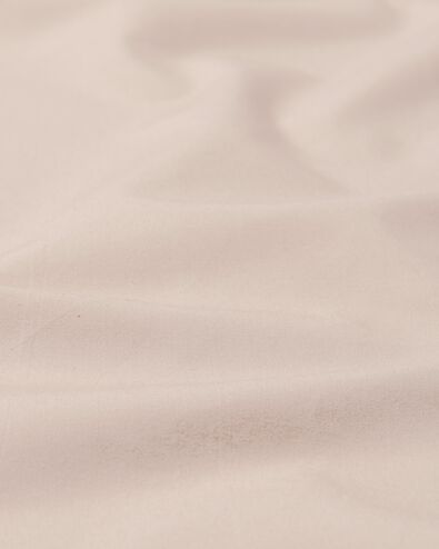 LINDA. hoeslaken percal 180x220 bruisend beige
