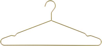 kledinghangers metaal goud - 3 stuks