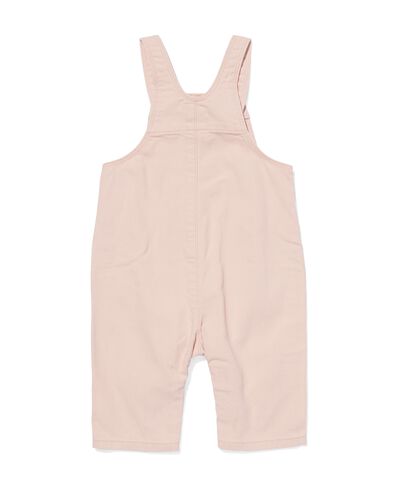 baby tuinbroek canvas perzik