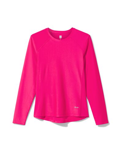 dames sportshirt roze