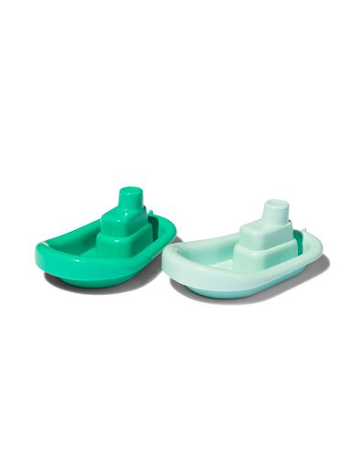 badbootjes 15cm groen - 2 stuks