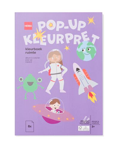 pop-up kleurboek ruimte 27x19