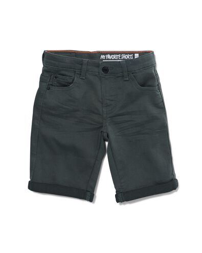 kinder short grijs