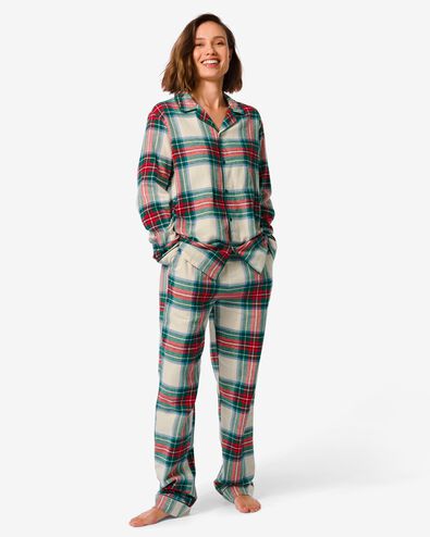 pyjama voor volwassenen flanel War Child multi