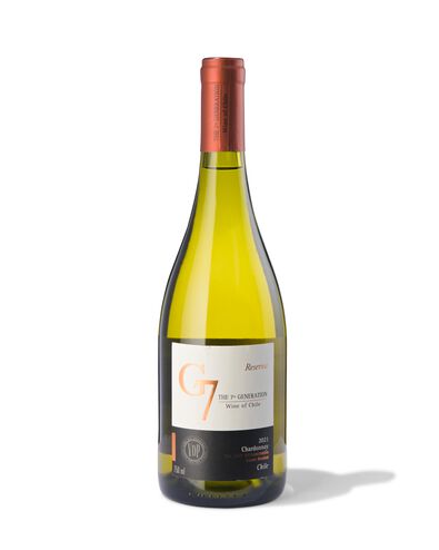 G7 reserva chardonnay - 0,75 L