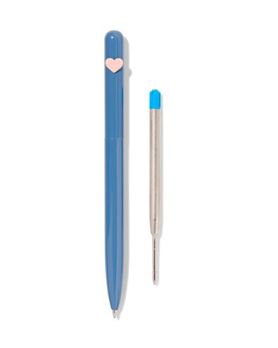 balpen blauwschrijvend met navulling