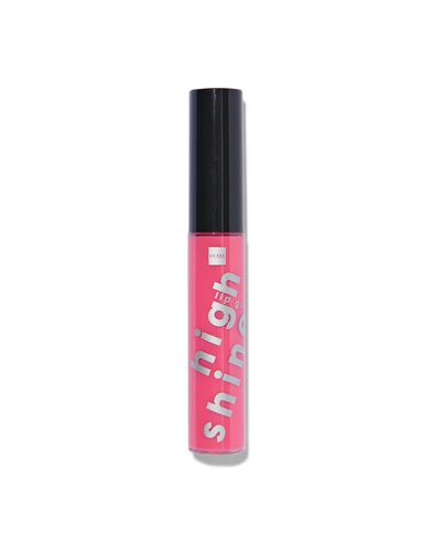 hoogglanzende lipgloss pink