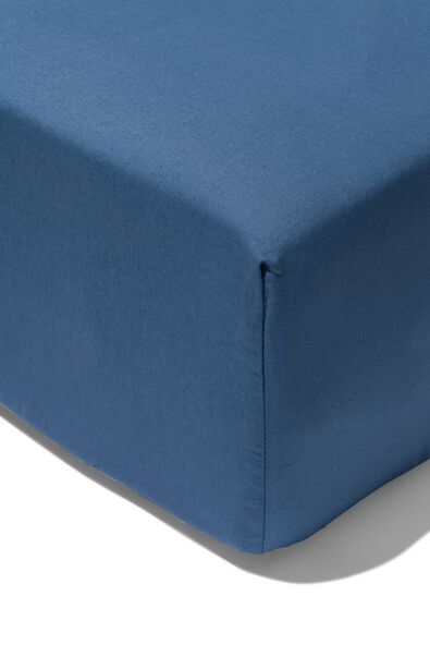 boxspring hoeslaken zacht katoen 80x200 blauw