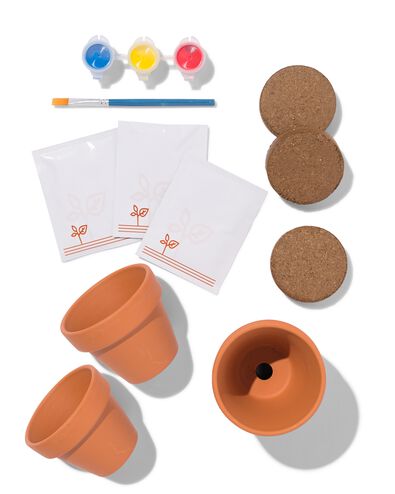 beschilder je bloempotjes en kweek bloemetjes