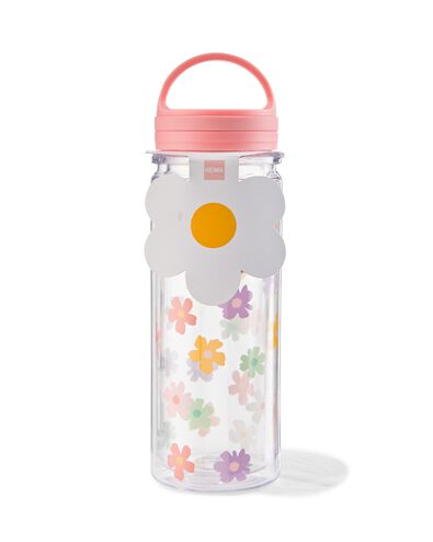 waterfles bloemen 500ml