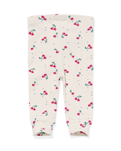 newborn rib legging lila